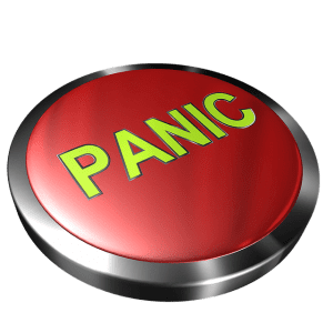 Round panic button